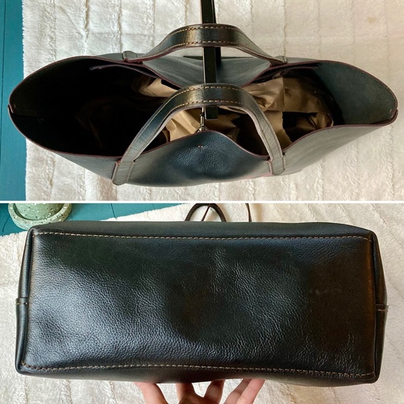 Coach X Keith Haring LOVE Shopper Tote Bag Black F11767 - Picture 8 of 16